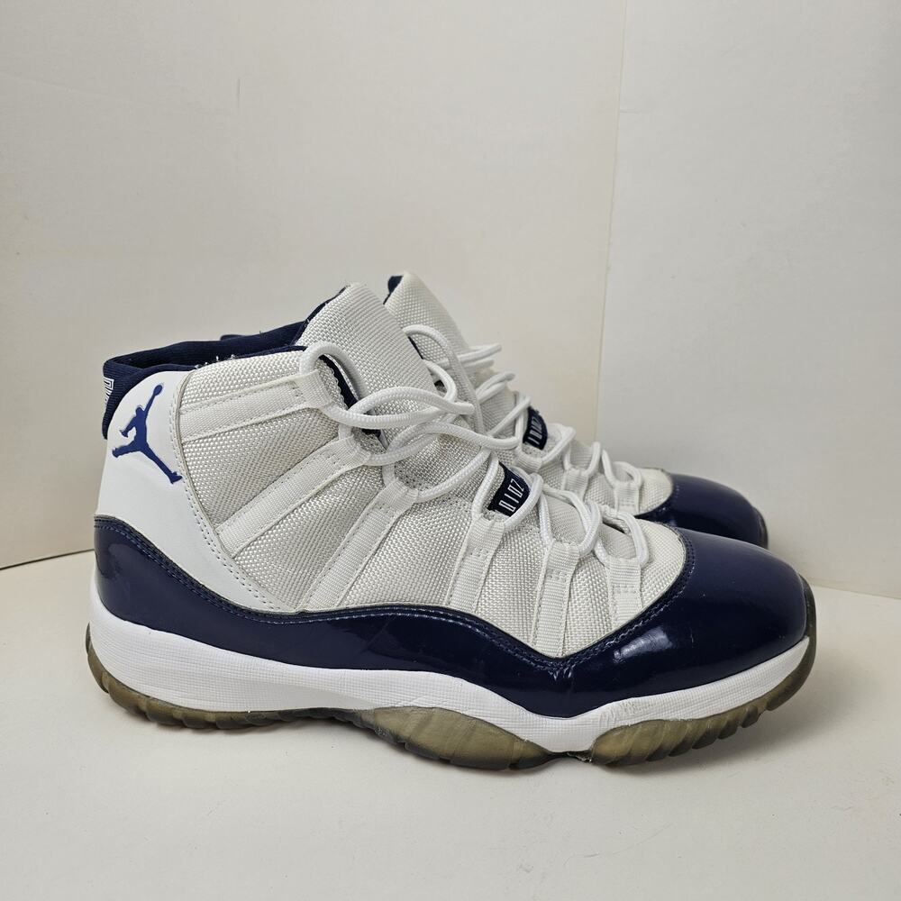 Air Jordan Retro 11s Legend Blue Mens Sz 9 One ! 376037-113